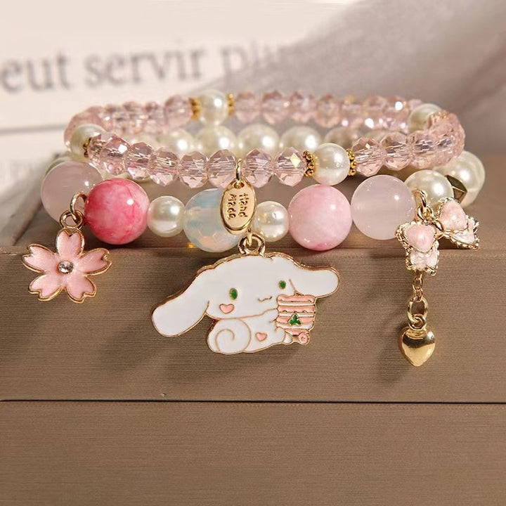 Charm Perlenarmband Set Karnz