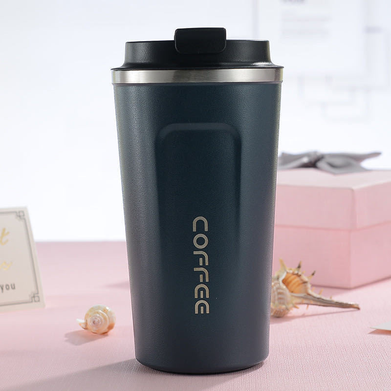 Damen stilvoller Kaffeebecher mit doppelter Wand Isolierung Karnz