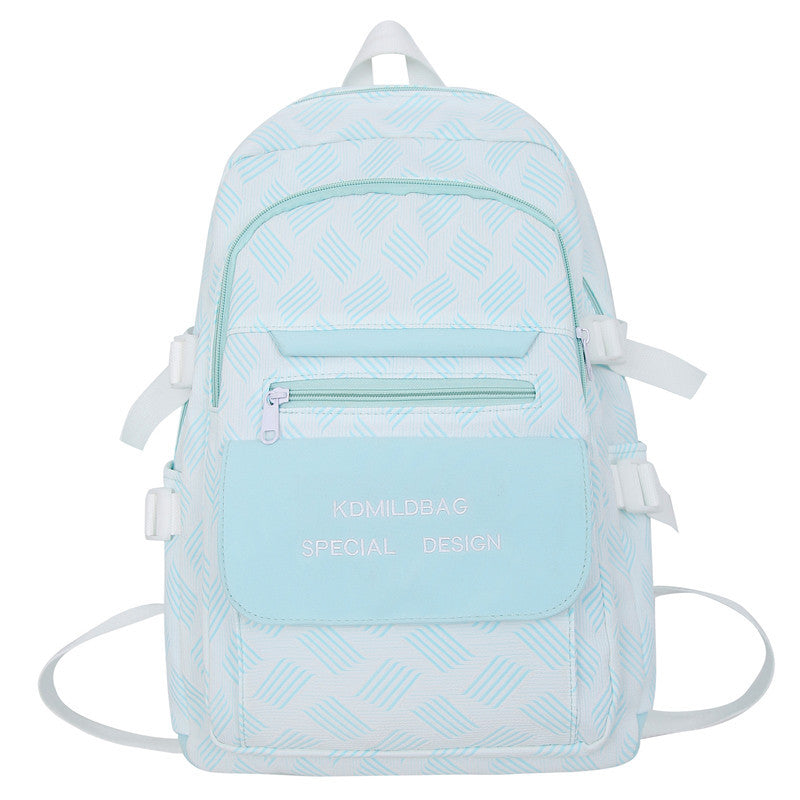 Geometrisch gemusterter Freizeit-Rucksack