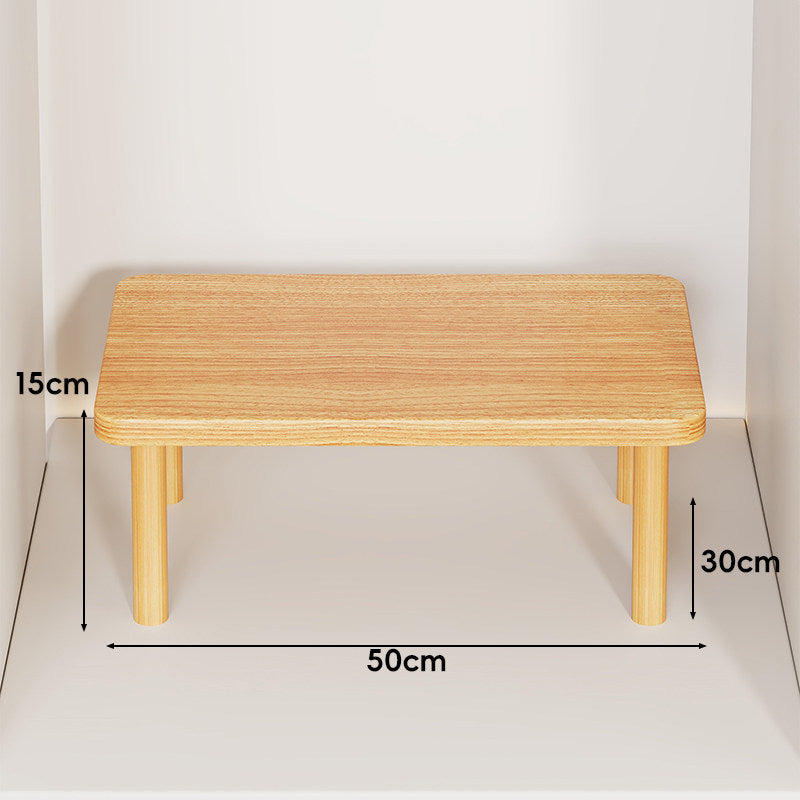 Verstellbarer Mehrhöhe Holz Monitorständer und Desktop Regal