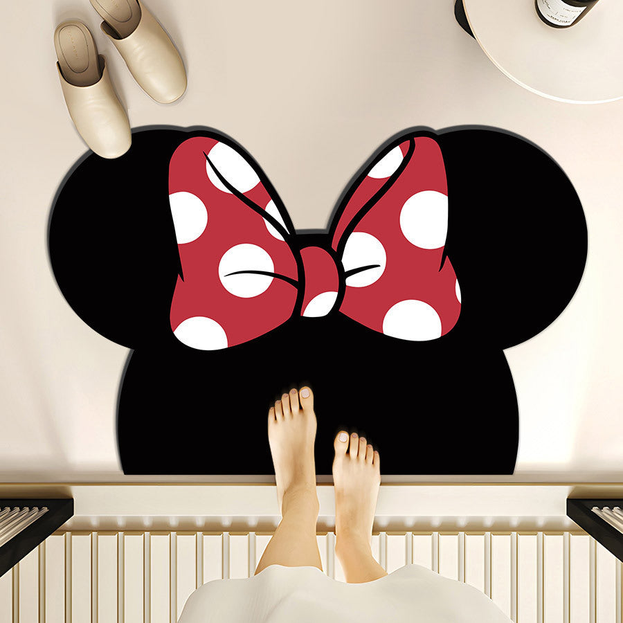 Bequeme Cartoon Eingangsmatte
