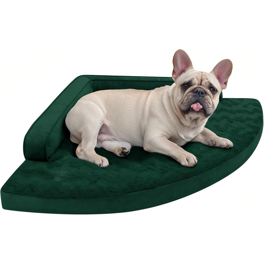 Crescentförmiges orthopädisches Hundebett