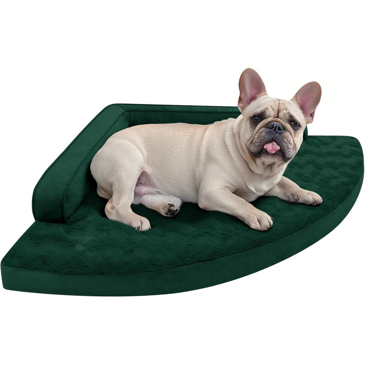 Crescentförmiges orthopädisches Hundebett