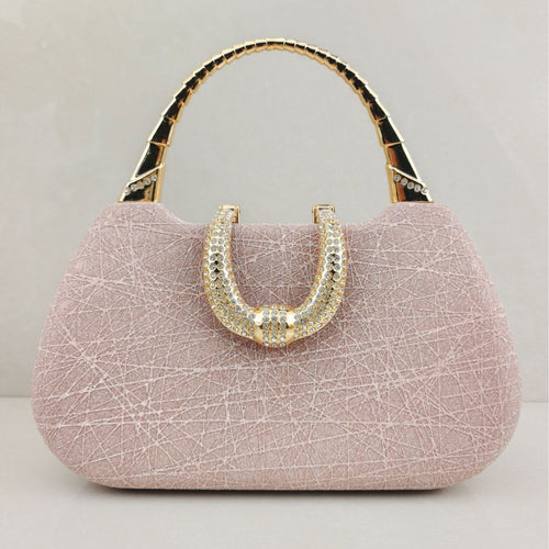 Elegante Abendtasche mit Strassverzierungen