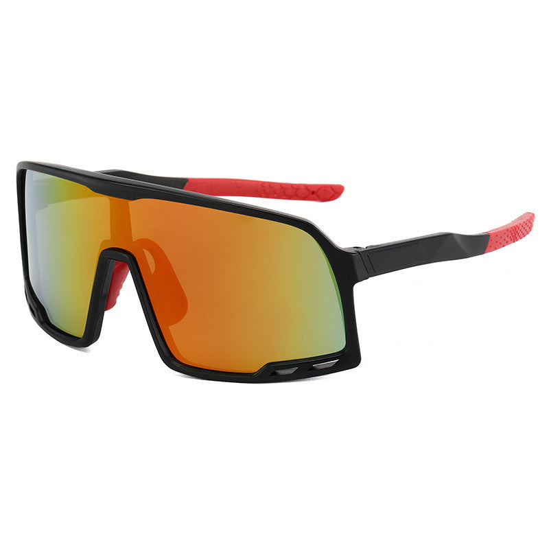 Damen Sportliche Hochleistungs-Sonnenbrille mit aerodynamischem Design und polarisierten Gläsern Karnz