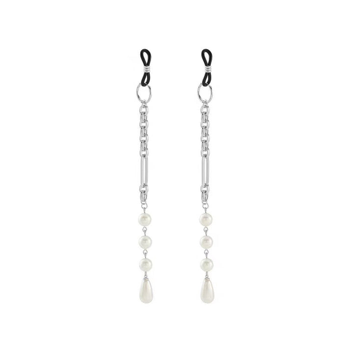 Elegante Perlen-Verbund Brillen Kette Karnz