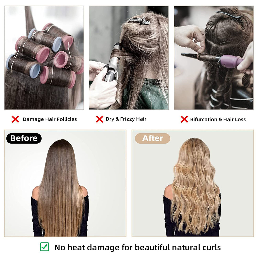Gerät zum Locken von Haaren ohne Hitze