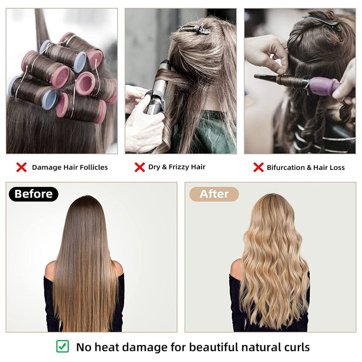 Gerät zum Locken von Haaren ohne Hitze