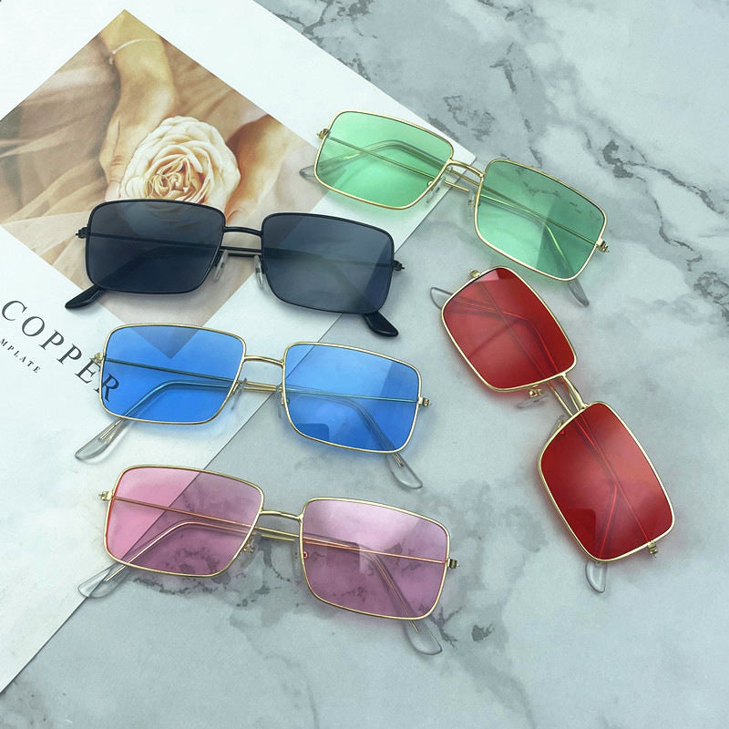 Geometrischer Rahmen Brille Karnz