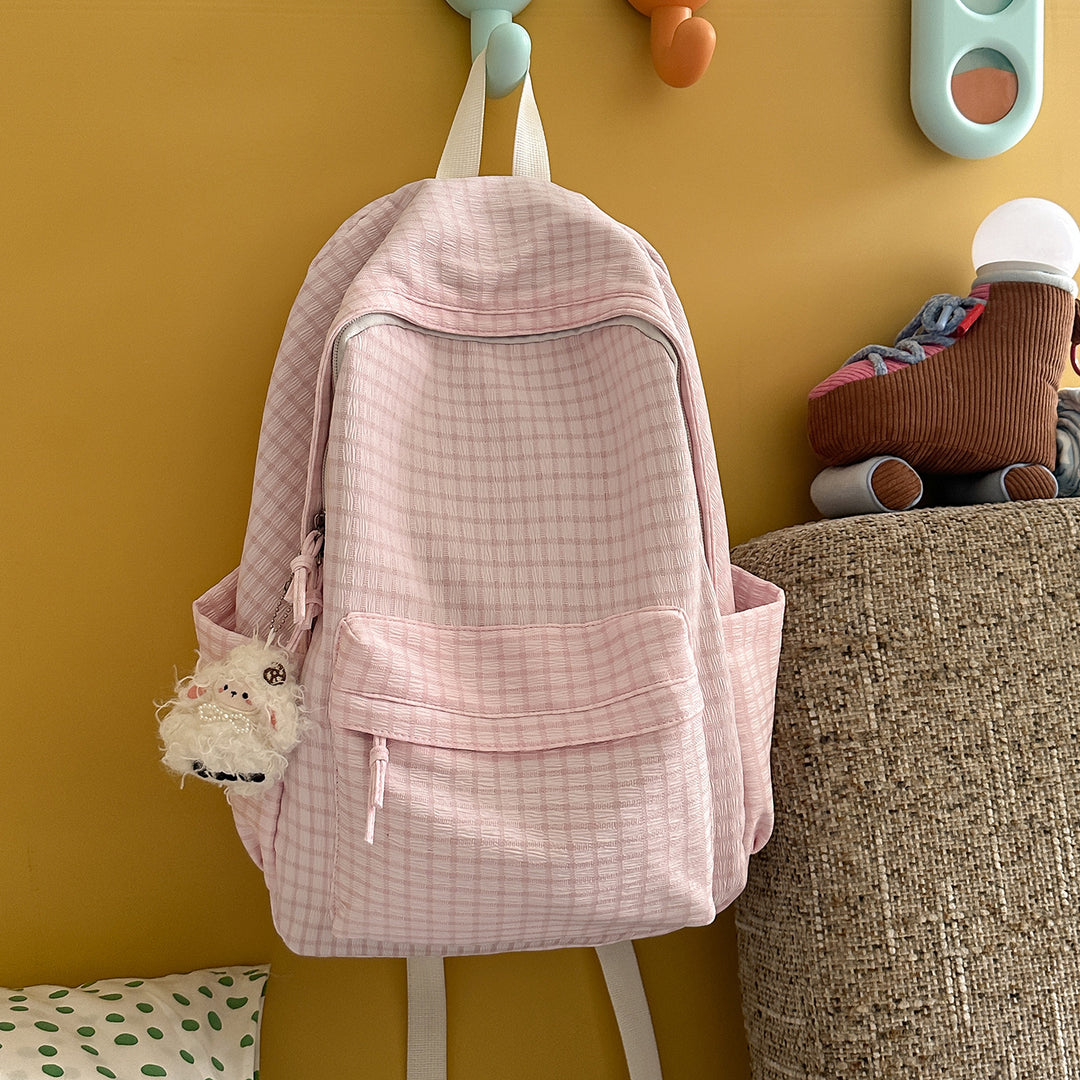 Texturiertes Muster Freizeit Rucksack Karnz