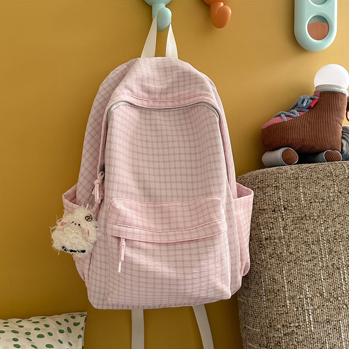 Texturiertes Muster Freizeit Rucksack Karnz