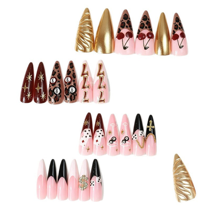 Künstlerische Nagelspitzen Set Karnz
