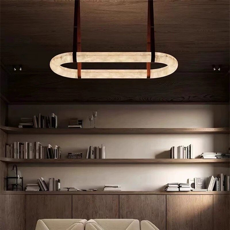 Moderne Minimalistische Oval Pendant Light