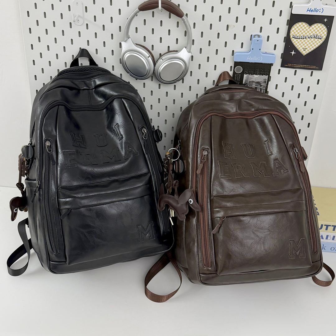 Premium Leder Rucksack Karnz