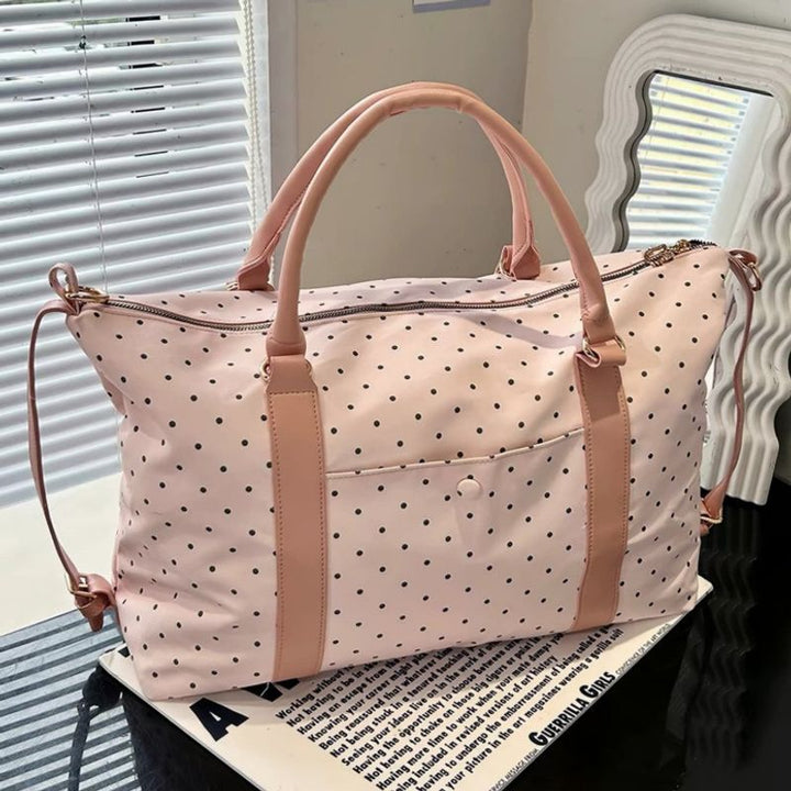 Damen gepunktete Reisetasche Karnz