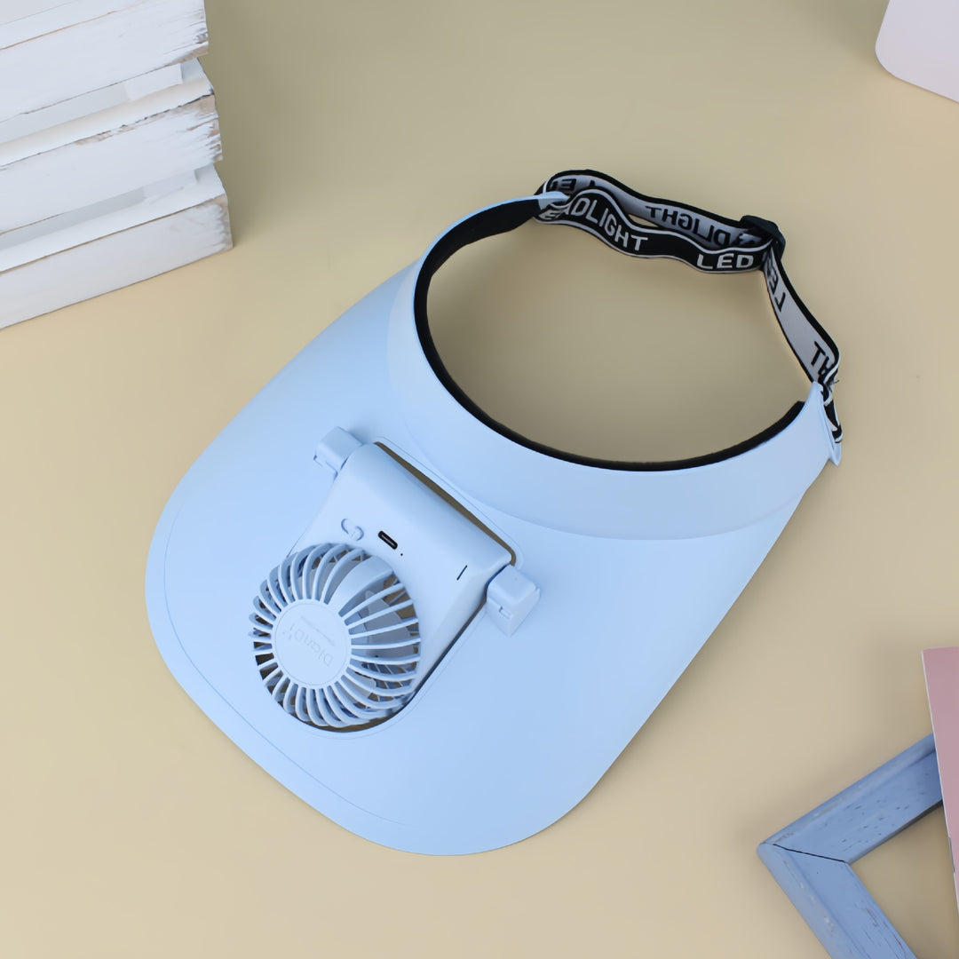 Damen Tragbarer Nackenventilator mit flexibler Halterung und leistungsstarkem Luftstrom Karnz