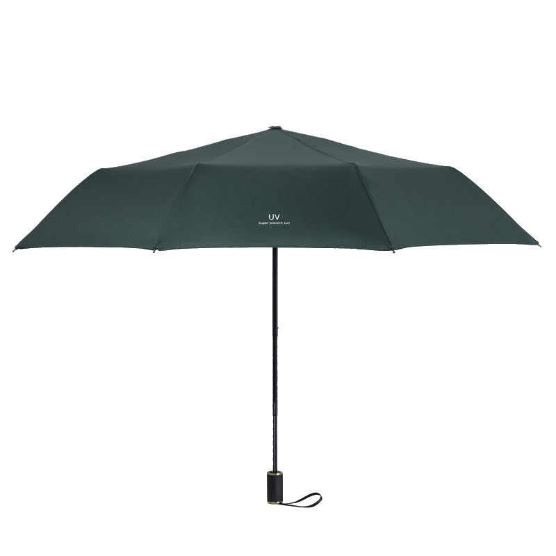 Damen Faltbarer Regenschirm mit elegantem Federdesign Karnz