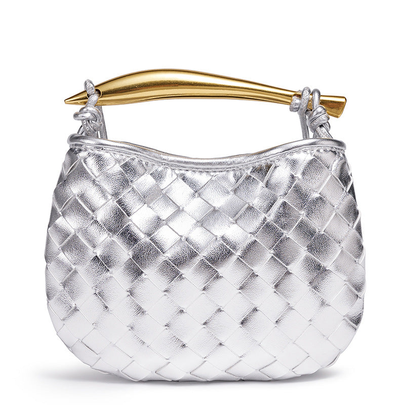 Stilvolle geflochtene Handtasche Karnz