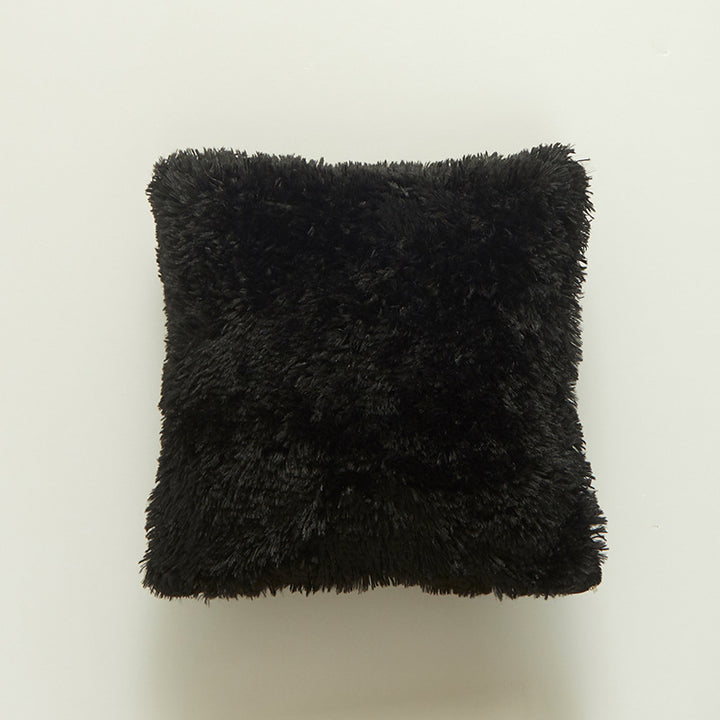 Plüschweiche Textur Dekokissen