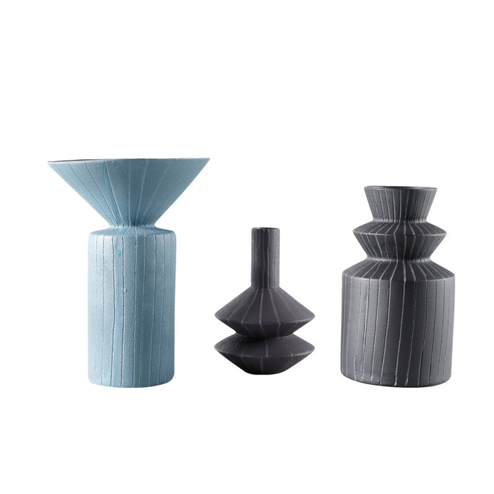 Zeitgenössische dekorative Blumenvase