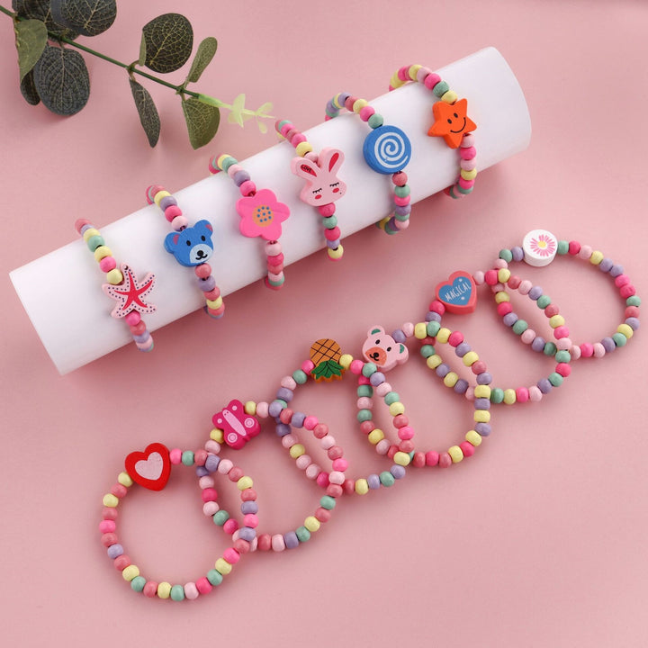 Verspieltes Farbperlenarmband Karnz