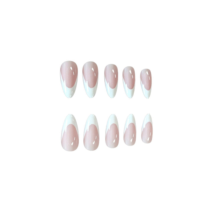 Elegante französische Spitze Acryl-Nagelverstärkungen Karnz 1789915431