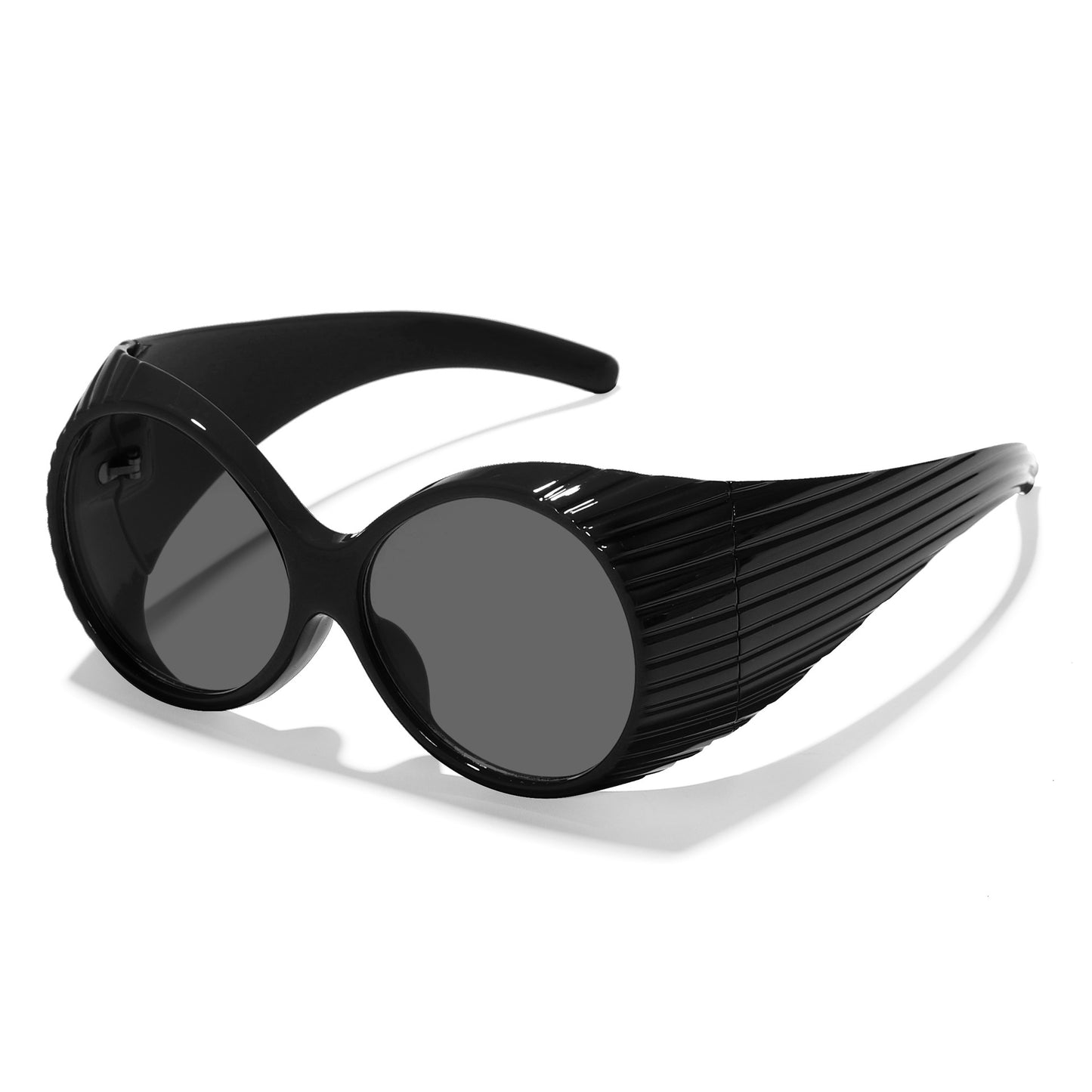 Damen trendige und auffällige Sonnenbrille mit modernem Design Karnz