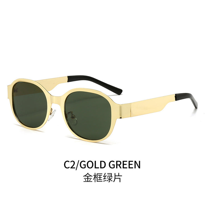 Damen Modische Sonnenbrille im stilvollen Akzentdesign Karnz