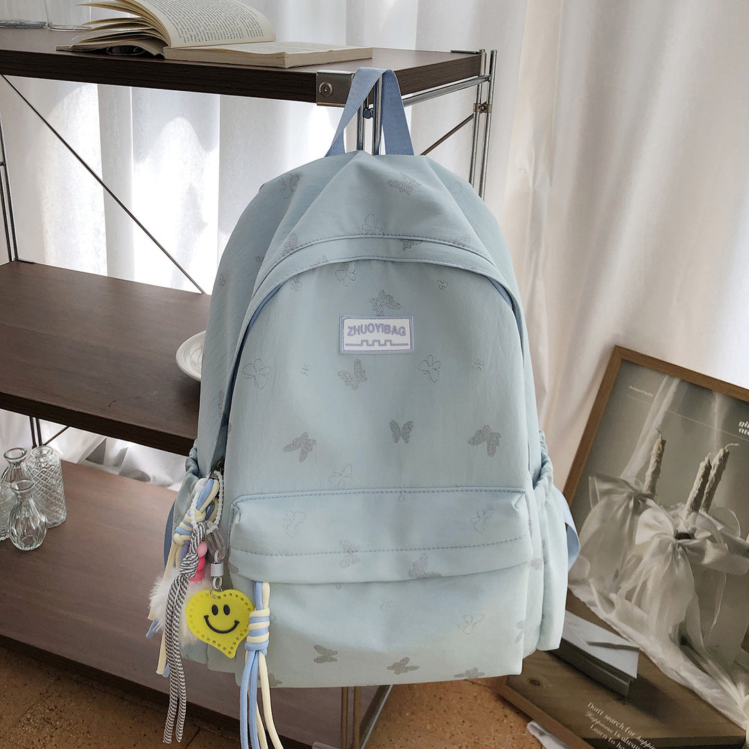 Schmetterlingsdruck Casual Rucksack Karnz