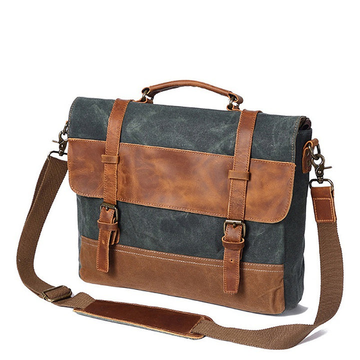 Robuste Aktentasche mit Vintage-Design Karnz