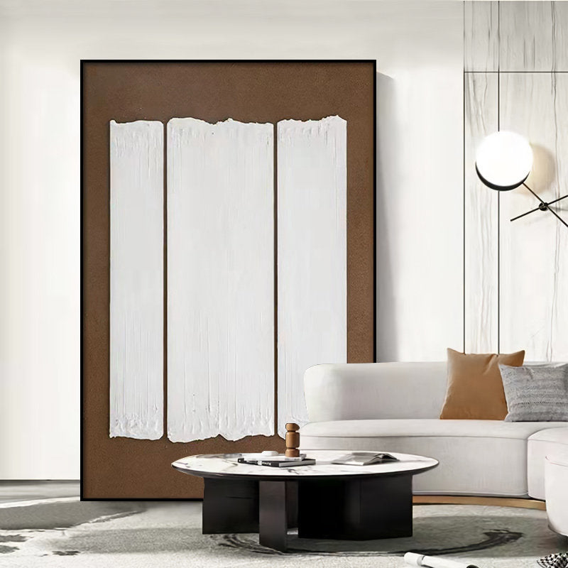 Moderne abstrakte strukturierte Leinwand Wandkunst
