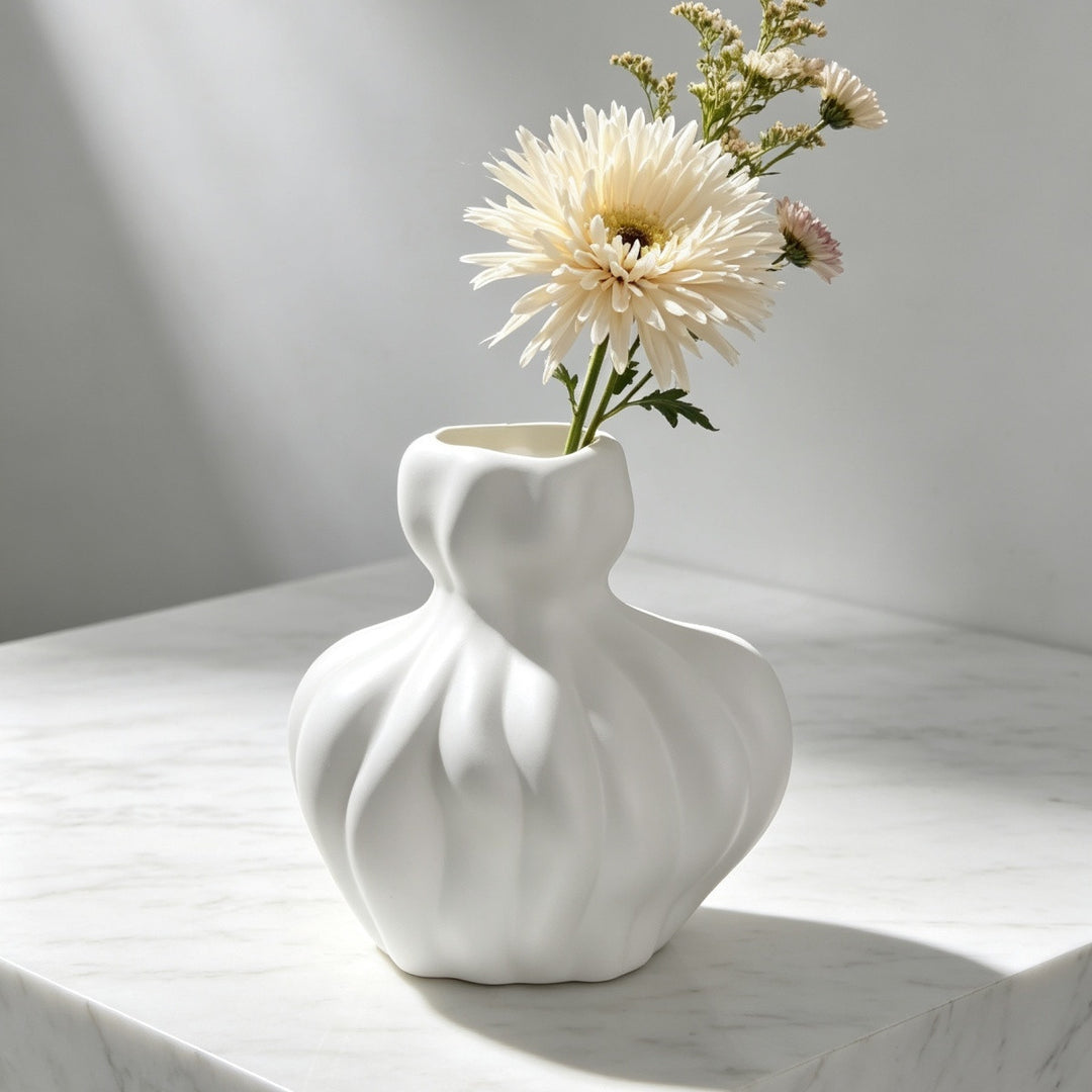 Abstract Skulptural Dekorative Vase Karnz