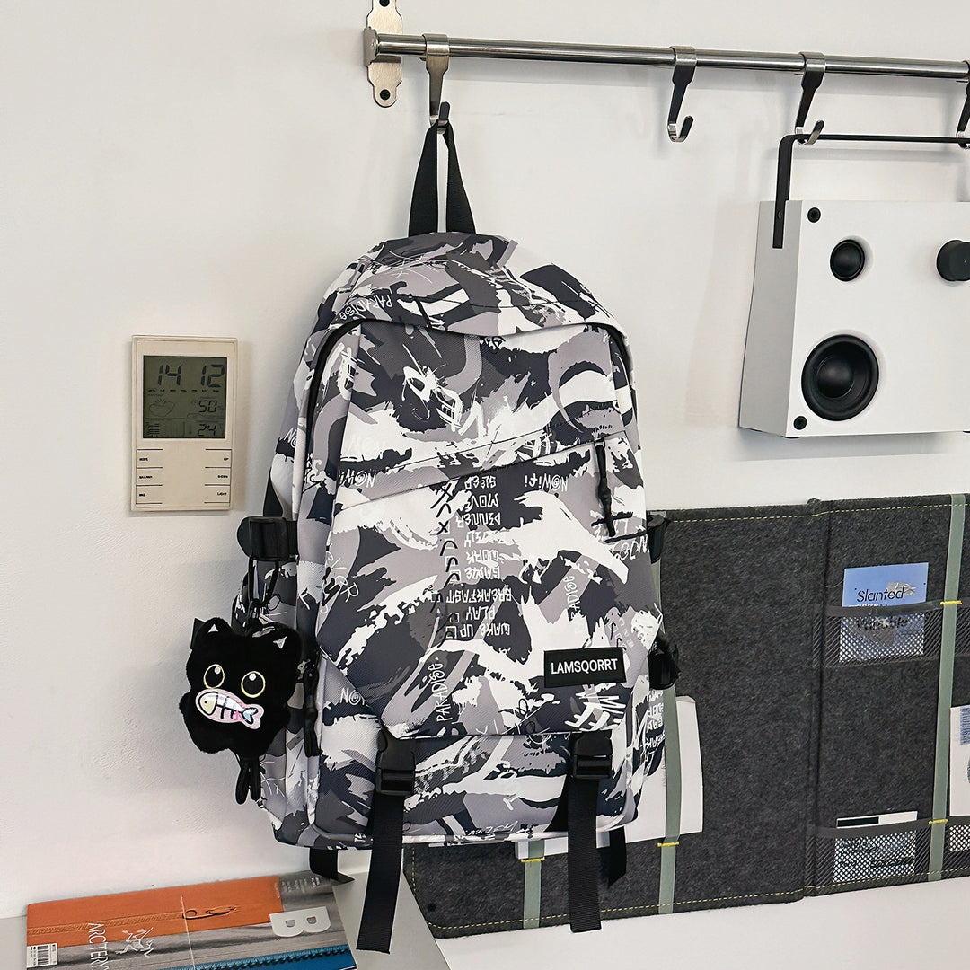 Graffiti Druck Freizeit Rucksack Karnz
