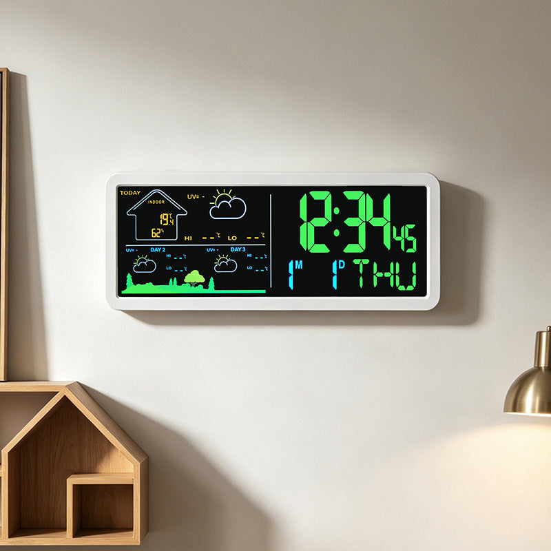 Digitaler Wetter- und Alarmwecker mit Hygrometer Karnz
