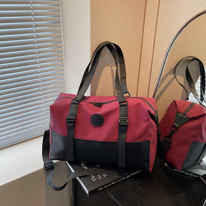 Stylische Multi-Compartment Reise-Duffel-Tasche Karnz