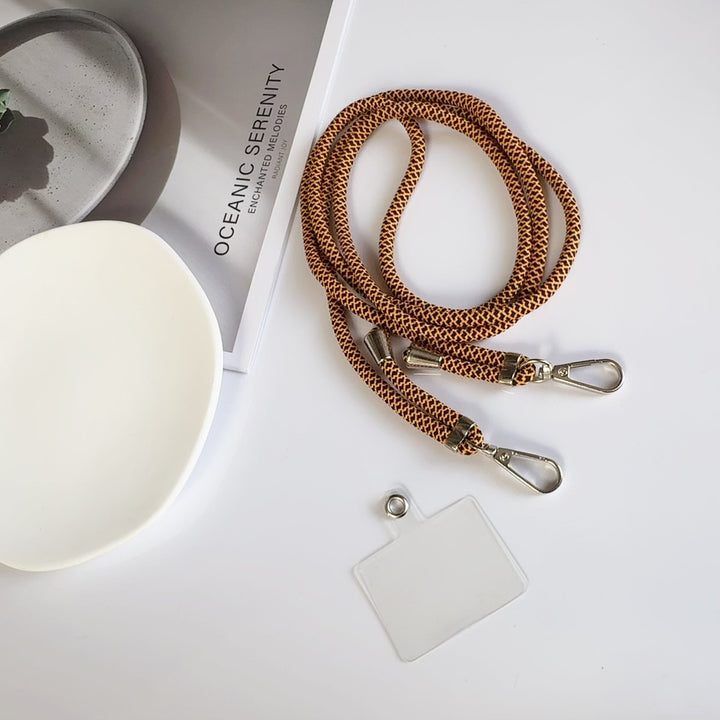 Verstellbare Lanyard mit doppelten Clips Karnz