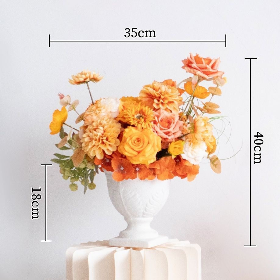 Elegante florale Wandarrangement
