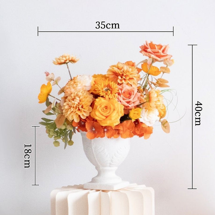 Elegante florale Wandarrangement