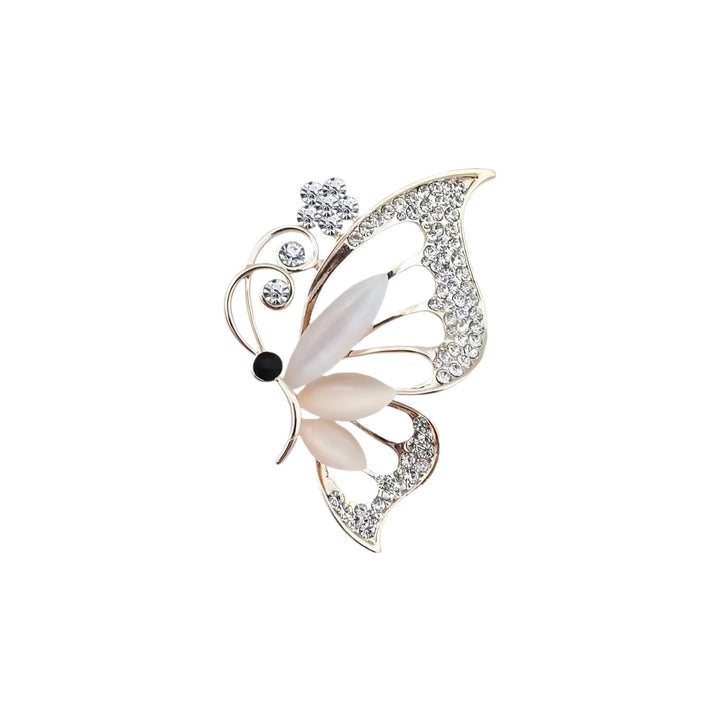 Elegante Schmetterlingsbrosche Karnz
