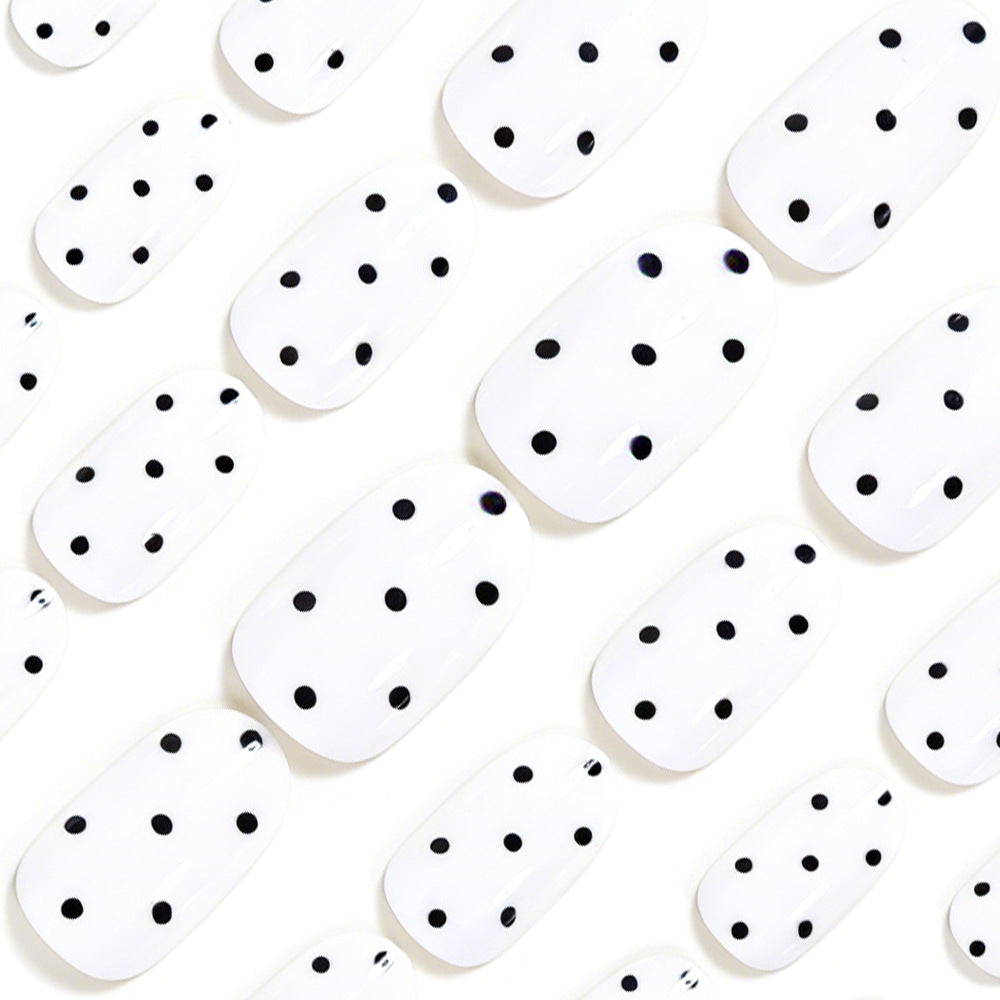 Polka Dot Nagelkunst Wraps Karnz