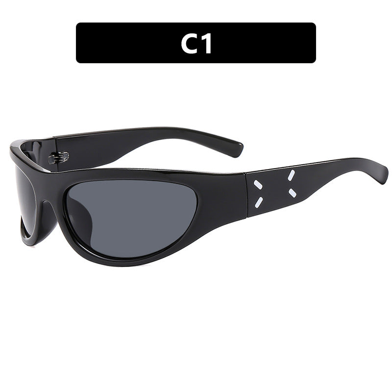 Damen Sportsonnenbrille mit ergonomischem Design und polarisierten Gläsern Karnz