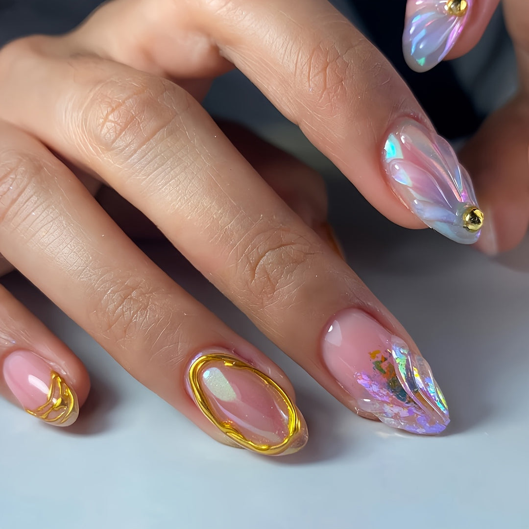 Künstlerische Gel-Nagelverlängerungen Karnz