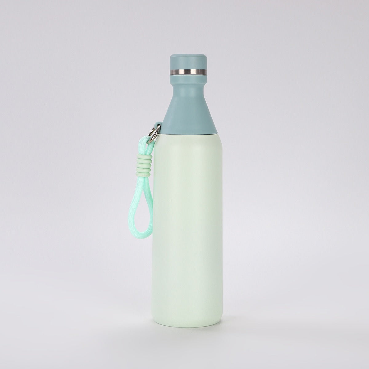 Damen isolierte Trinkflasche mit praktischem Trageriemen Karnz