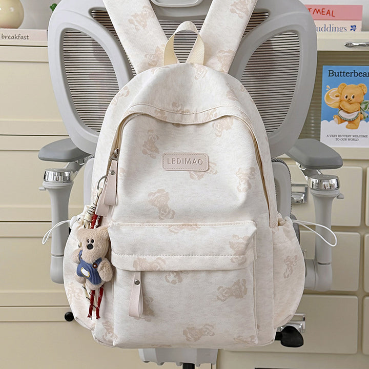 Liebliche Blumenmuster-Rucksack