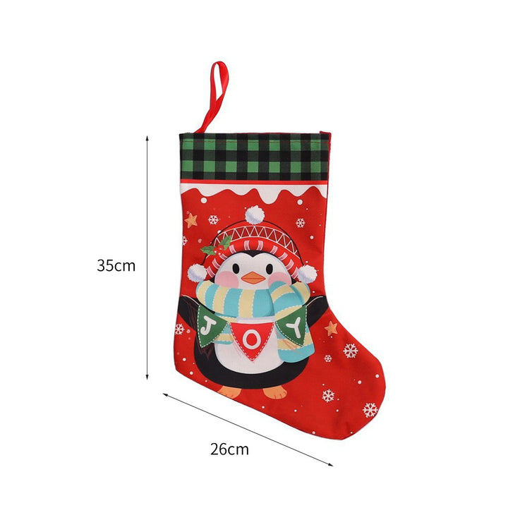 Weihnachtlich dekorative Socke
