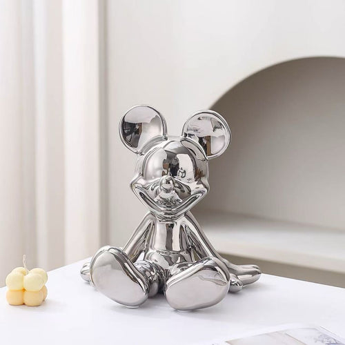 Dekorative Metallfigur Skulptur für die Heim-Dekoration