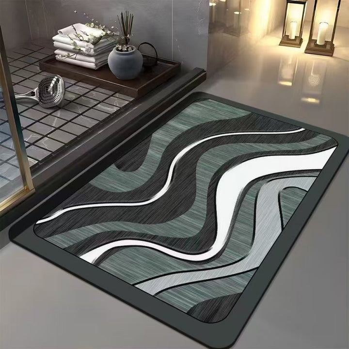 Abstraktes Geometrisches Design Badetuch