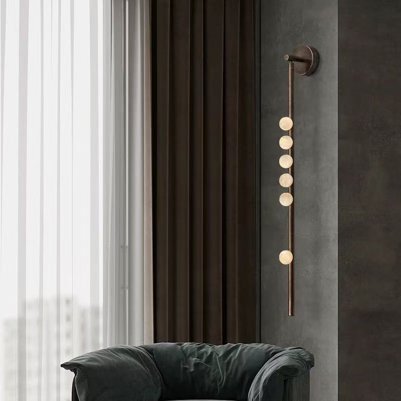 Moderne vertikale LED-Wandlampe