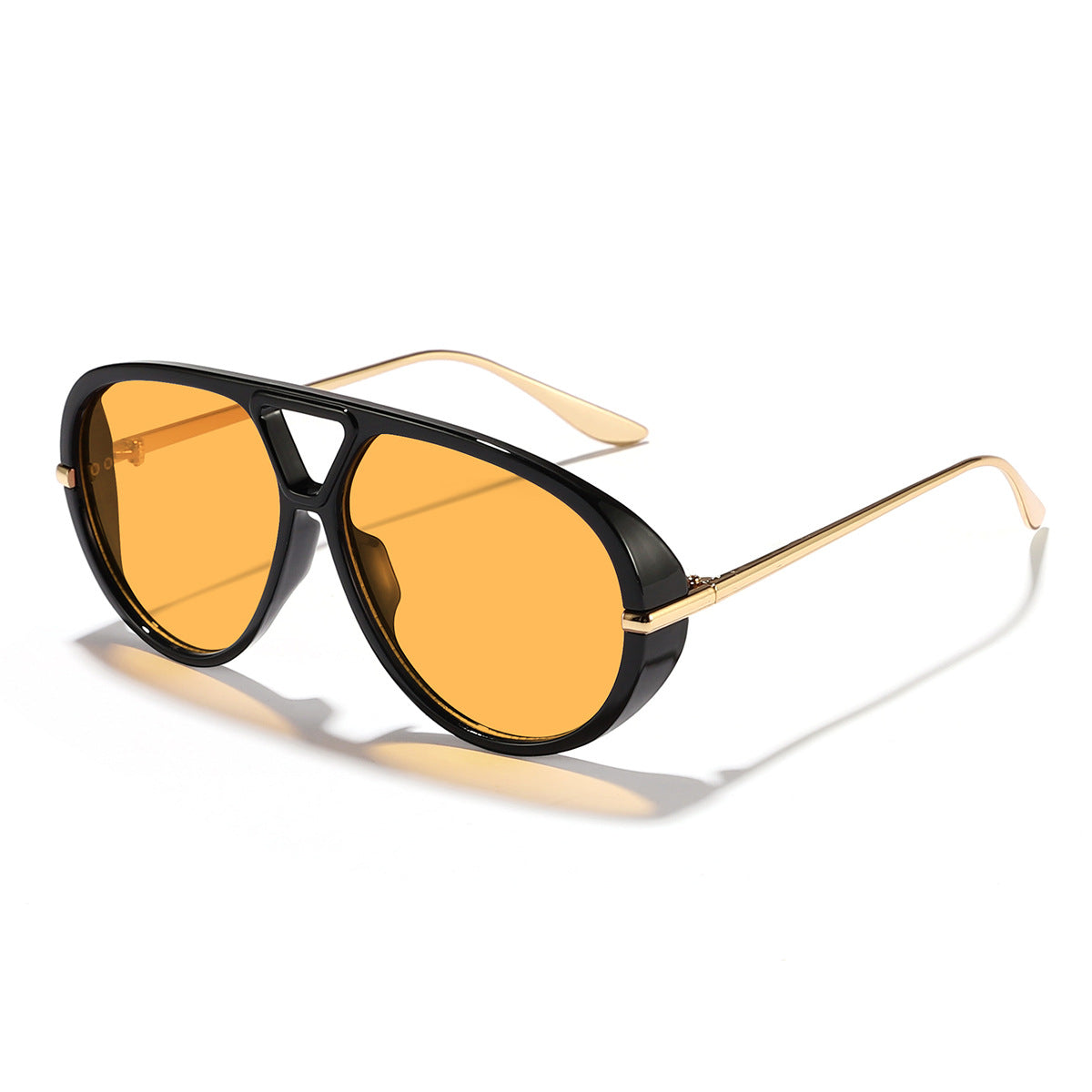Damen Sportliche Sonnenbrille im markanten Pilotenstil Karnz