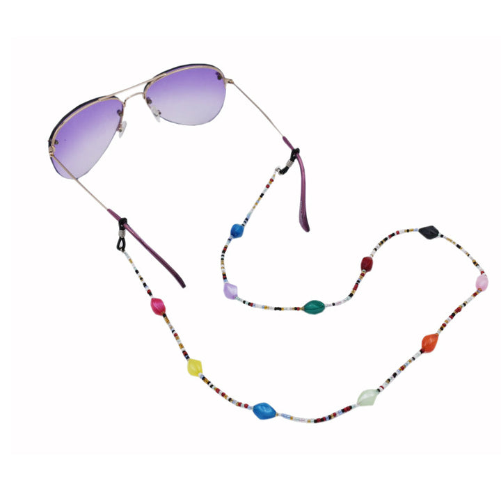Bunte Perlen Brillenhalter Karnz